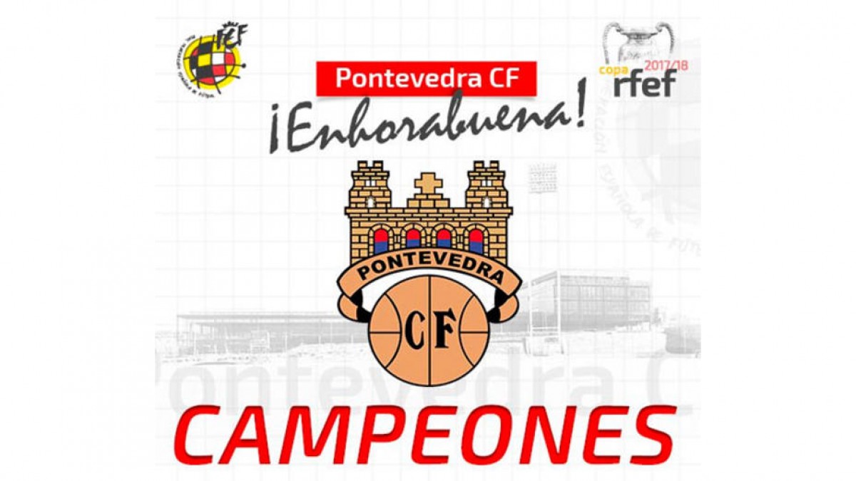 El Pontevedra se corona como campeón de la Copa Federación
