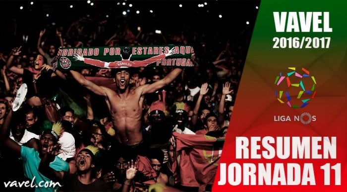 Resumen Jornada 11 Liga NOS: Benfica abre distancia y continúa líder