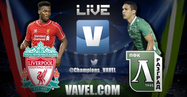 Liverpool - Ludogorets, Champions League  en directo 