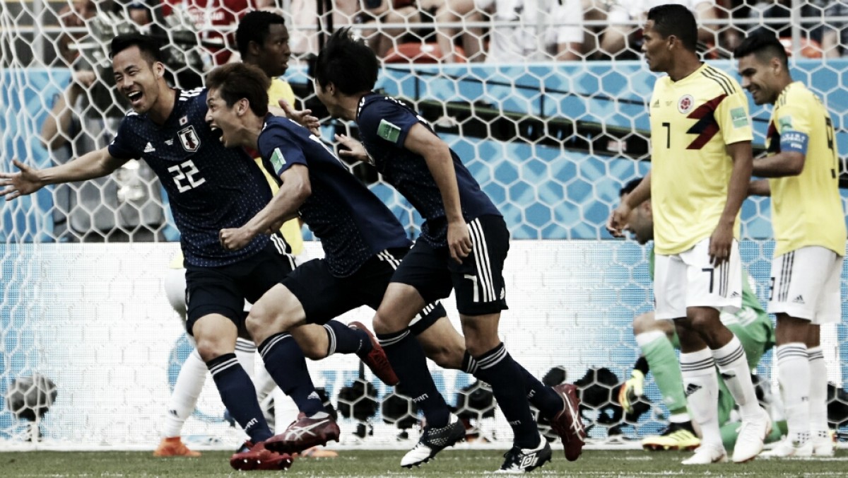 Japón dio el golpe ante Colombia Japón dio el golpe ante Colombia