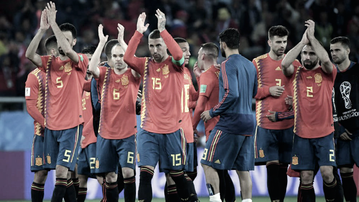 Puntuaciones de España en el Mundial de Rusia 2018