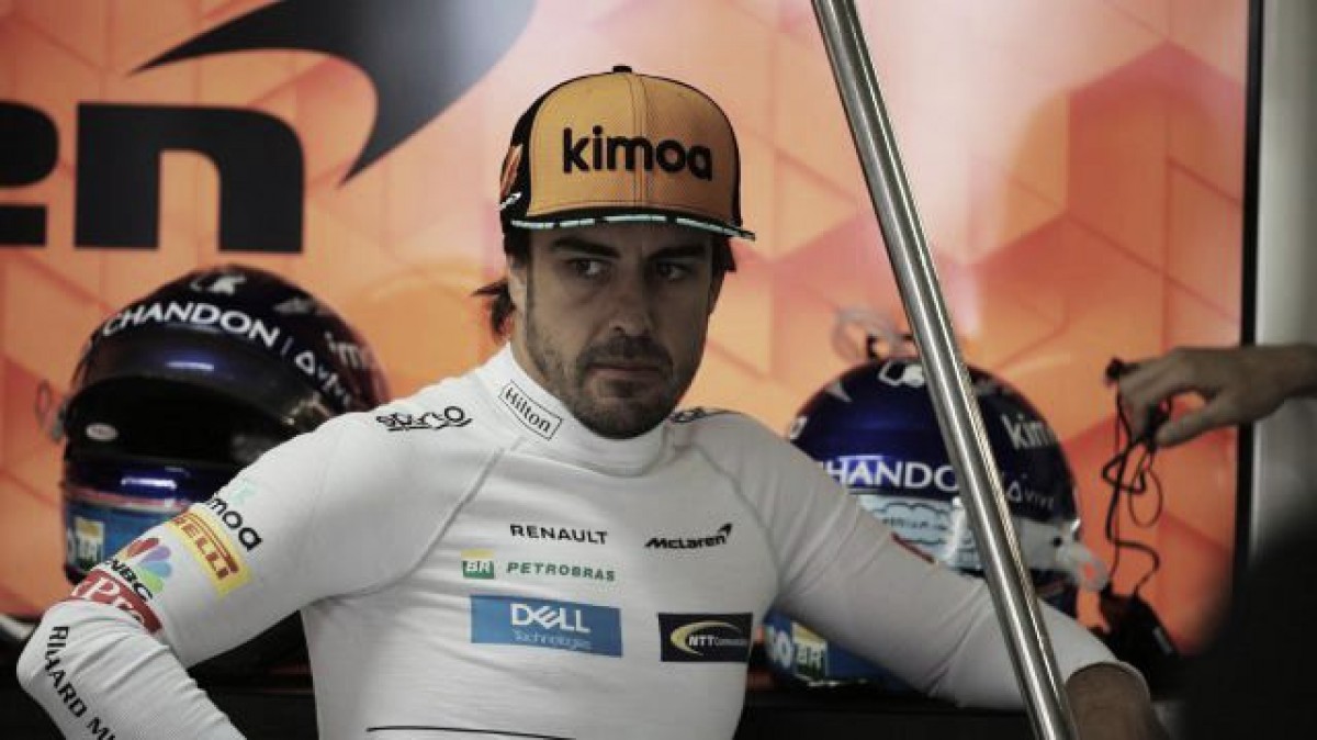 Alonso: "En seco, hubiéramos acabado en puntos"