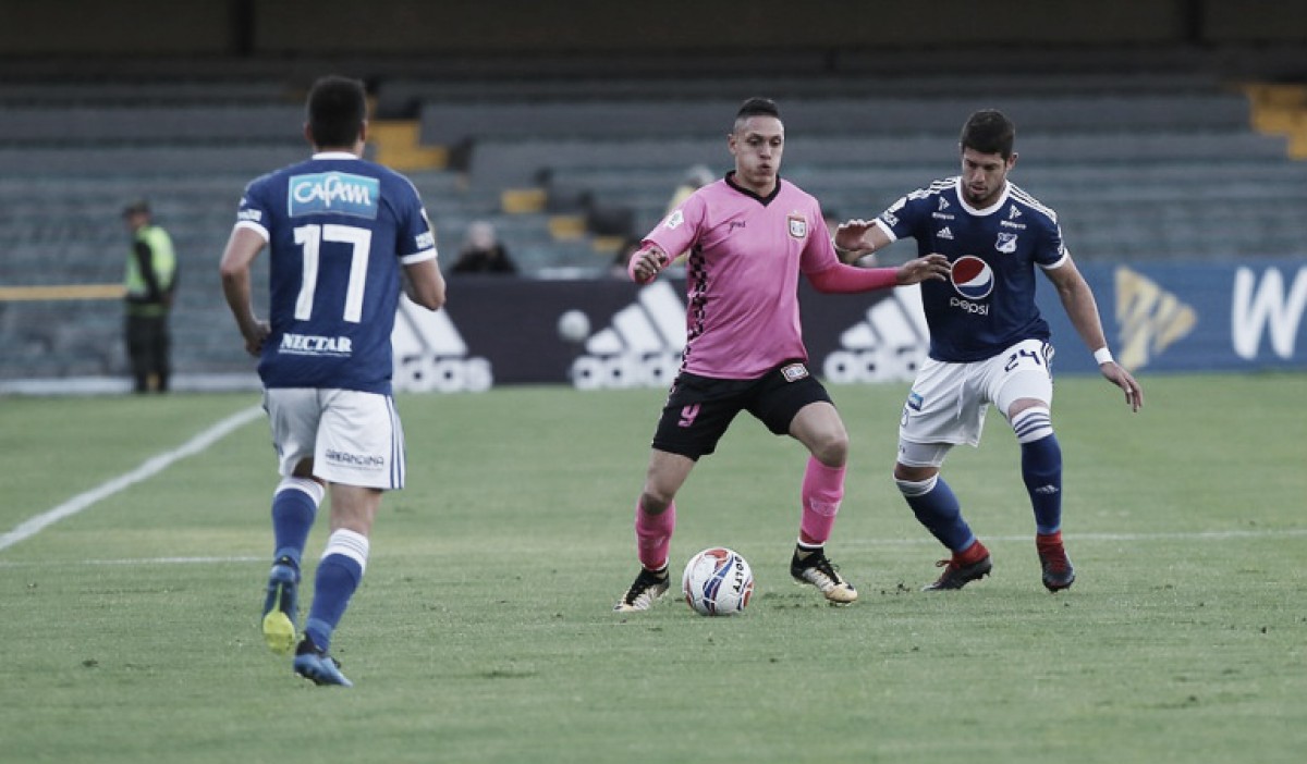 Boyacá Chicó sacó un valioso empate ante Millonarios en El Campín Boyacá Chicó sacó un valioso empate ante Millonarios en El Campín