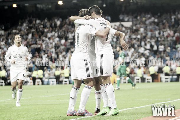 BBC + James Rodríguez: un cuarteto goleador en Champions