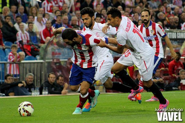 El Atlético pasa por encima del Sevilla