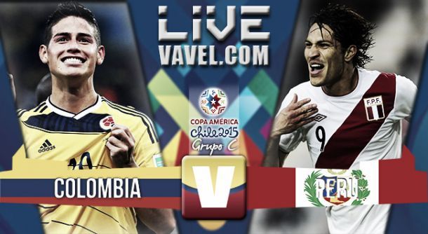 Risultato finale Colombia - Perù, Copa America 2015 0-0