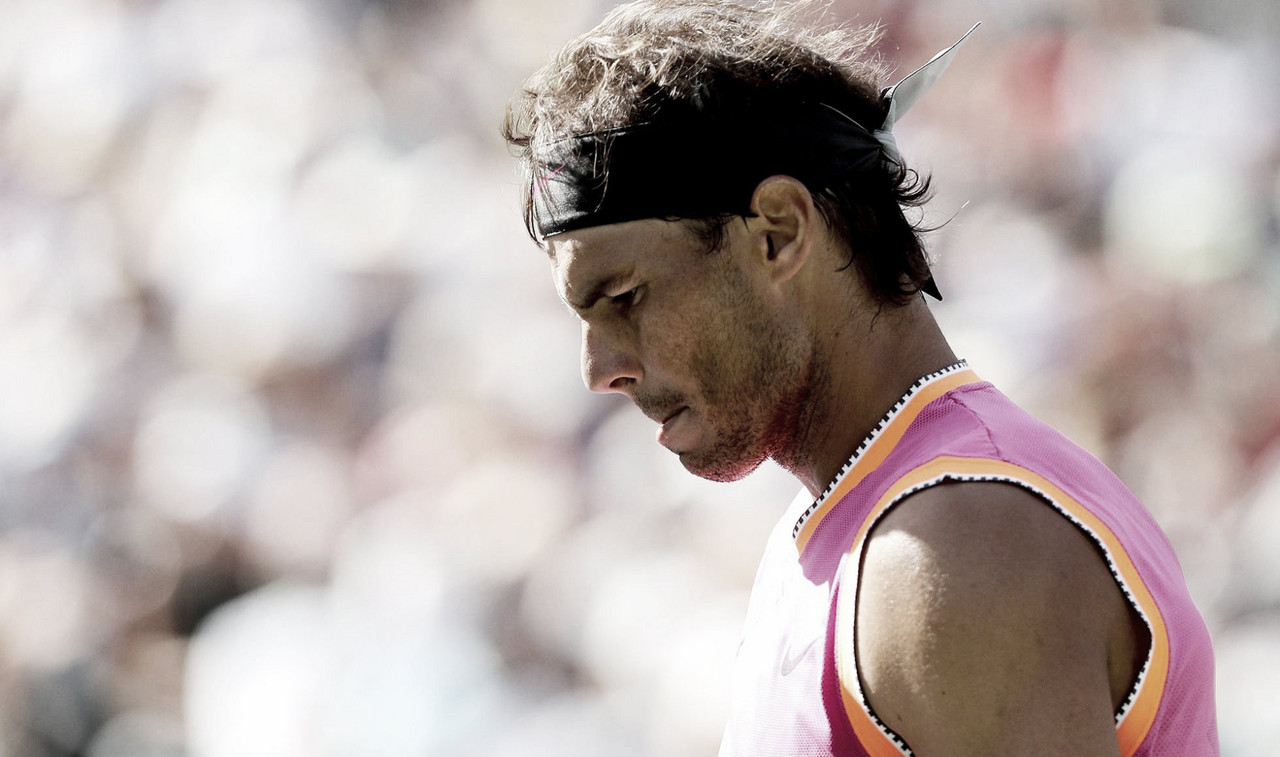 Nadal se retira por lesión y Federer avanza a la final