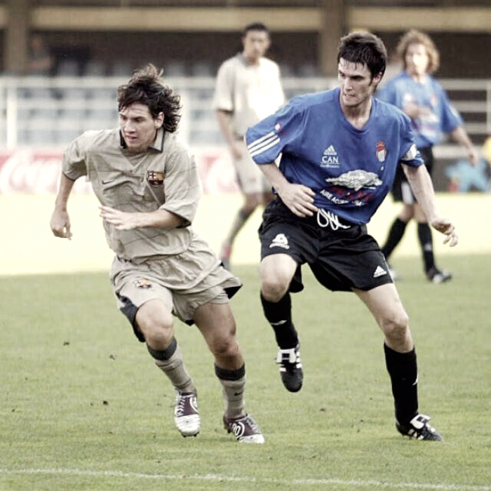 El día que la historia de Messi y la Peña Sport se cruzaron El día que la historia de Messi y la Peña Sport se cruzaron