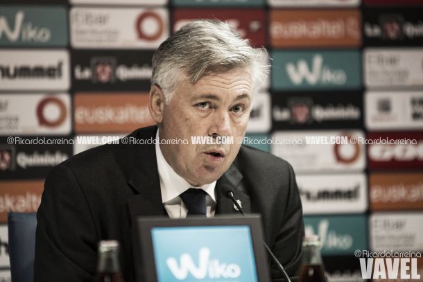 Ancelotti: "No es correcto que el presidente de la UEFA hable sobre el Balón de Oro"