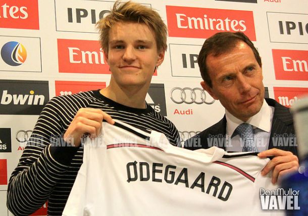 Ødegaard podría debutar mañana con el Castilla