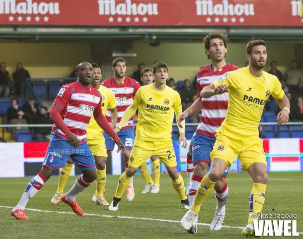 La eficacia del Villarreal supera a un intenso Granada