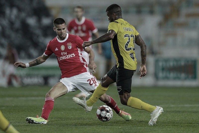 Autor de golaço, Júnior Tavares destaca importância de ponto conquistado contra Benfica Autor de golaço, Júnior Tavares destaca importância de ponto conquistado contra Benfica