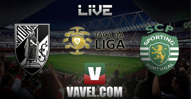 Resultado Vitoria Guimaraes - Sporting de Portugal en la Taça da Liga 2014 (0-2)