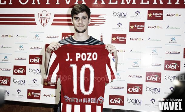 José Ángel Pozo: "No tuve duda en venir, el Almería es un club de Primera"