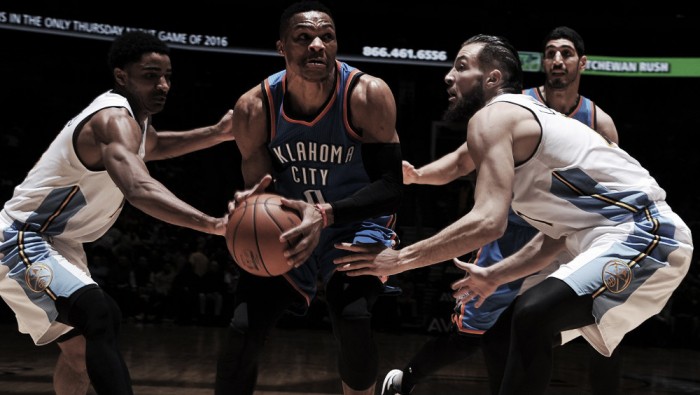 Resumen NBA: Durant y Westbrook, recital y victoria en Denver