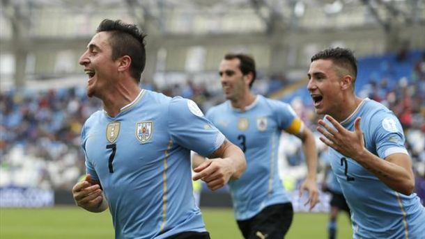 Cuore Giamaica. L'Uruguay vince ma non convince