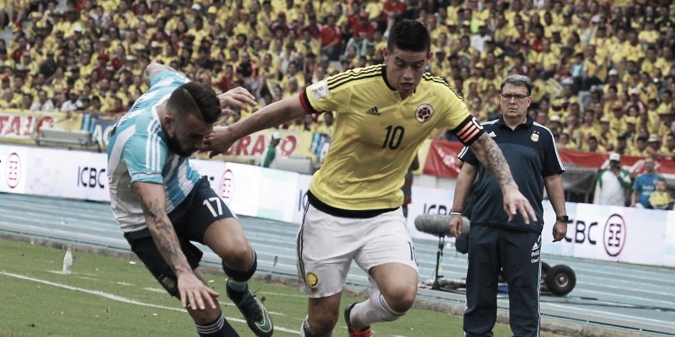 Octava fecha de eliminatoria: Argentina - Colombia