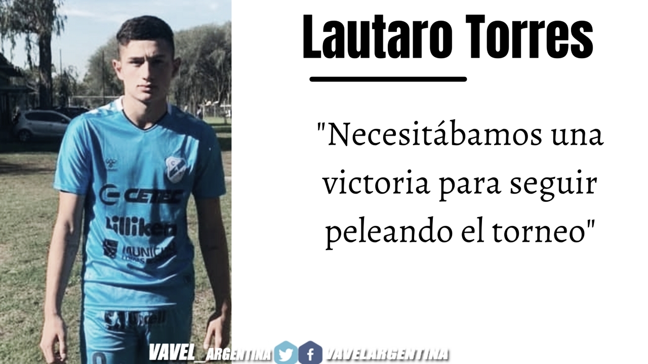 Lautaro Torres: ''Me gustaria ser convocado al plantel de Primera''