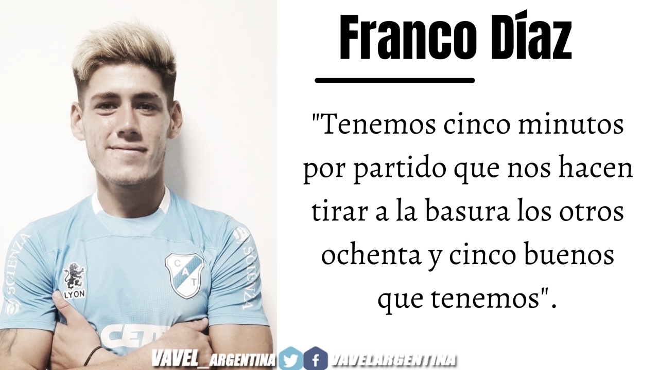 Franco Diaz: ''Nos falta afinar la punteria''