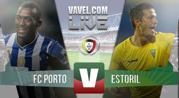 Resultado Porto - Estoril en la Liga Portuguesa 2015 (5-0)