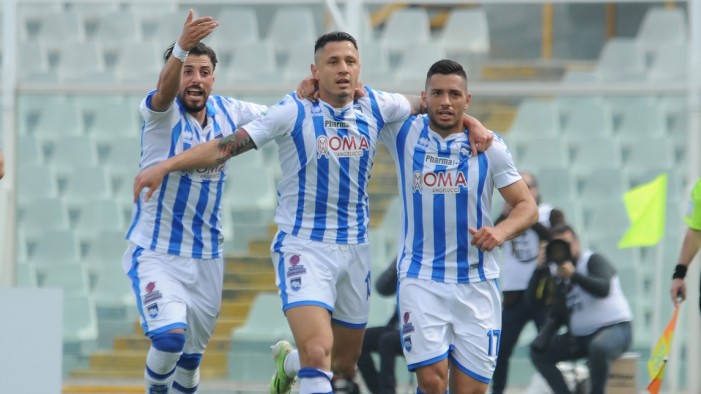 Serie B, il Pescara torna alla vittoria: 2-1 al Como