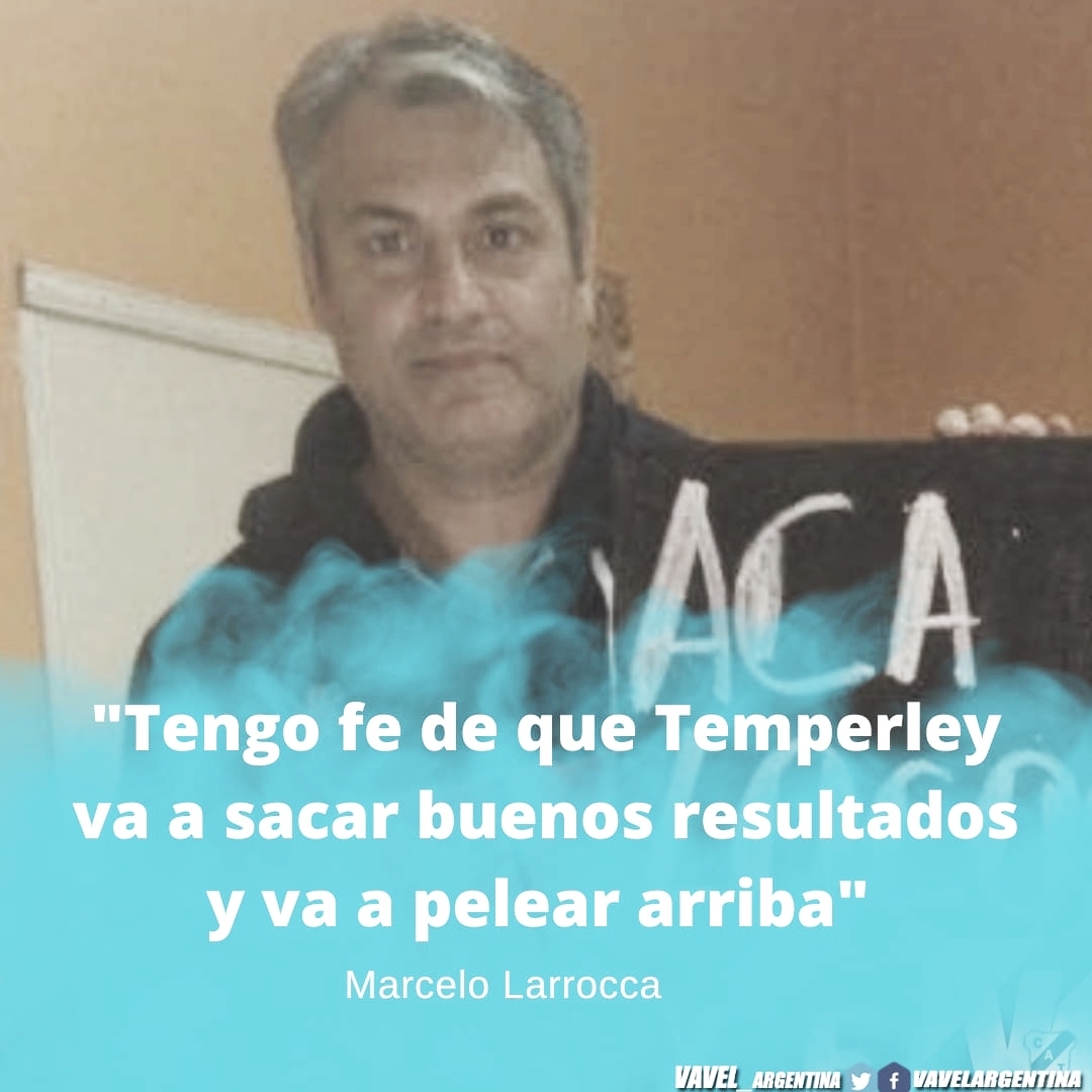 Marcelo Larrocca: ''Ruiz busca un equipo de experiencia''