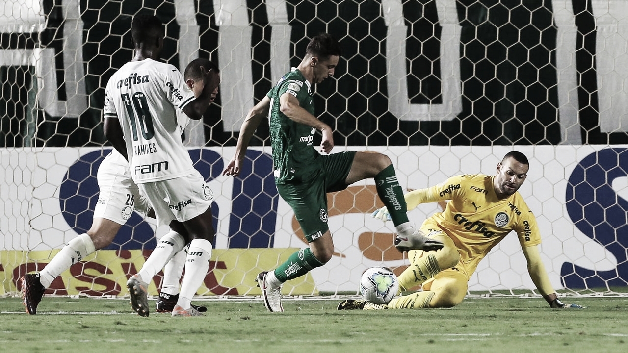 Gols e melhores momentos para Goiás x Palmeiras pelo Campeonato Brasileiro (1-1)