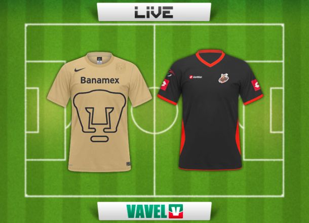 Resultado Pumas - Alebrijes en Copa MX 2015 (1-0) Resultado Pumas - Alebrijes en Copa MX 2015 (1-0)