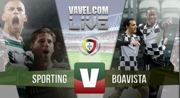 Resultado Sporting - Boavista en la Liga Portuguesa 2015 (2-1)