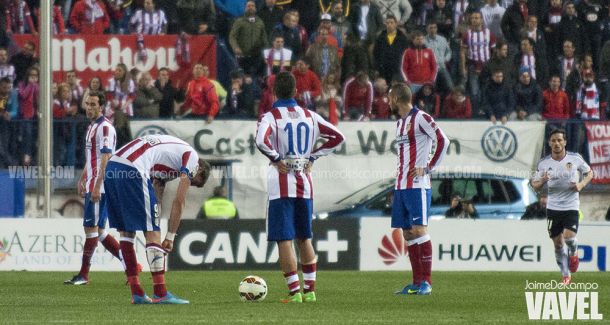 El Atlético de Madrid encadena cuatro partidos oficiales sin ganar