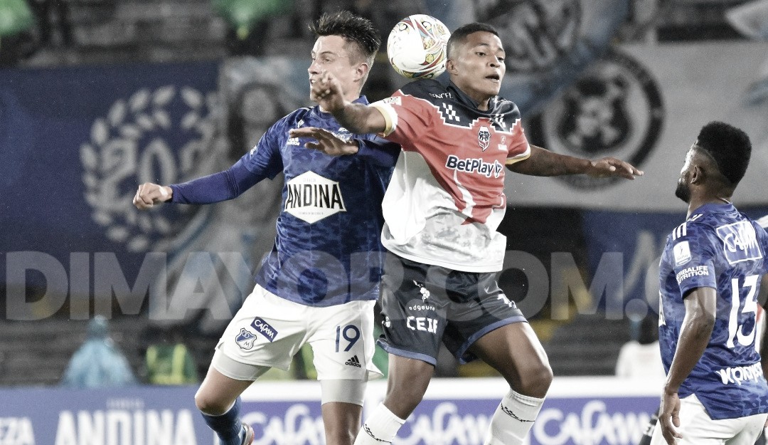 Resumen y goles: Fortaleza 2-3 Millonarios en cuartos de final (vuelta) por Copa BetPlay 2022