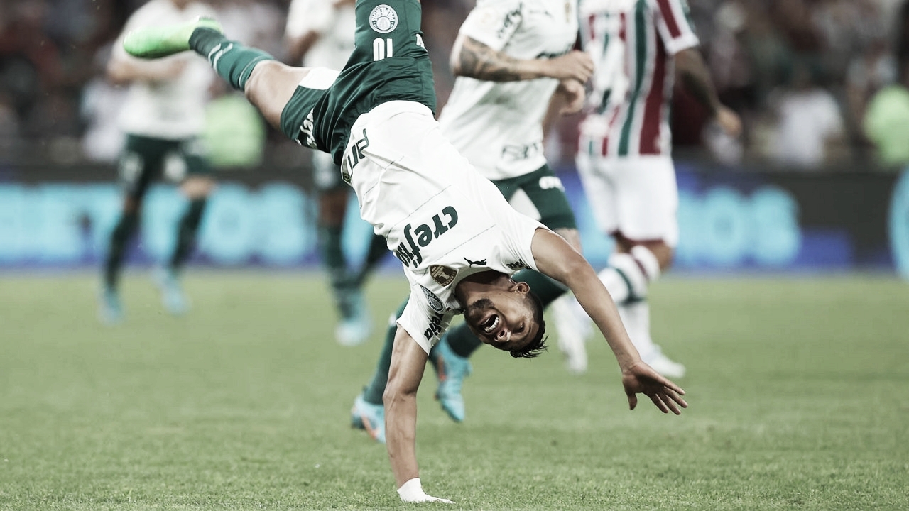 Rony faz golaço e Fluminense busca empate com Palmeiras no jogo de líder e vice-líder do Brasileirão