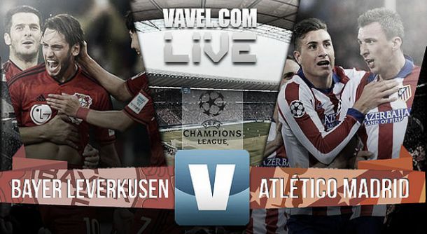 Diretta Bayer Leverkusen - Atletico Madrid, risultato live di Champions League (1-0)