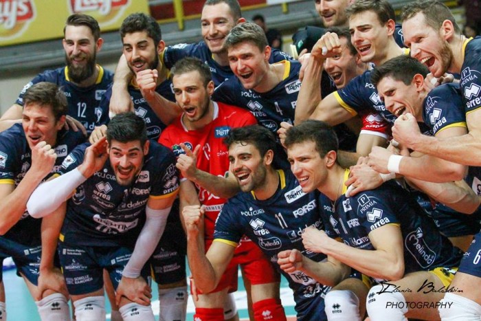 Volley M - Lube, Diatec Trentino e Sir Safety Perugia sono le prime semifinaliste scudetto
