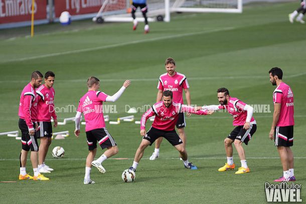 Bale no salta al césped de Valdebebas