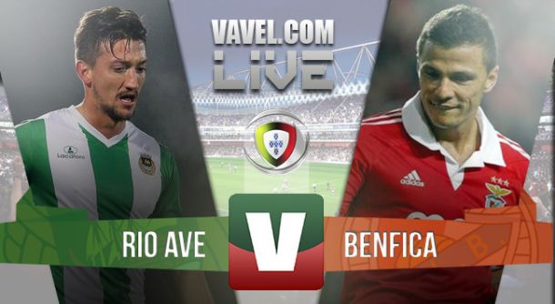 Resultado Rio Ave - Benfica en la Liga Portuguesa 2015 (2-1)