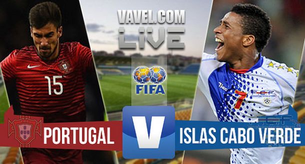 Resultado Portugal - Cabo Verde amistoso 2015 (0-2)
