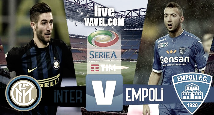 Risultato Inter - Empoli in Serie A 2016/17 - Eder, Candreva!(2-0)