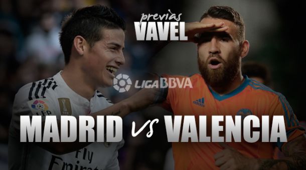 Real Madrid - Valencia: parada decisiva en el Santiago Bernabéu