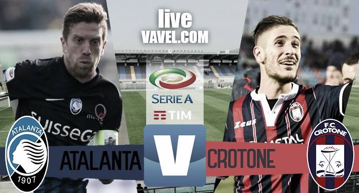 Atalanta - Crotone in Serie A 2016/17 LIVE: finisce qui! Atalanta batte Crotone grazie a Conti! (1-0)
