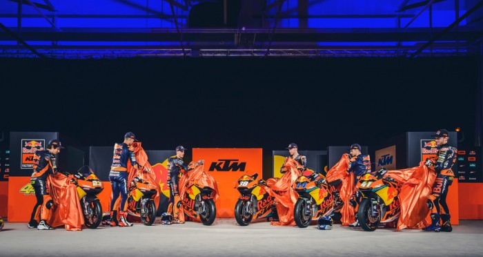 MotoGP: KTM launch three new teams in Munderfing