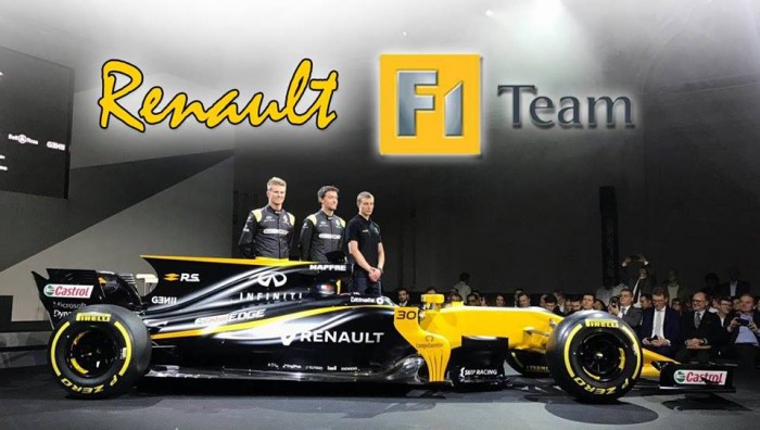 Renault presenta el RS17 con Nico Hülkenberg y Jolyon Palmer