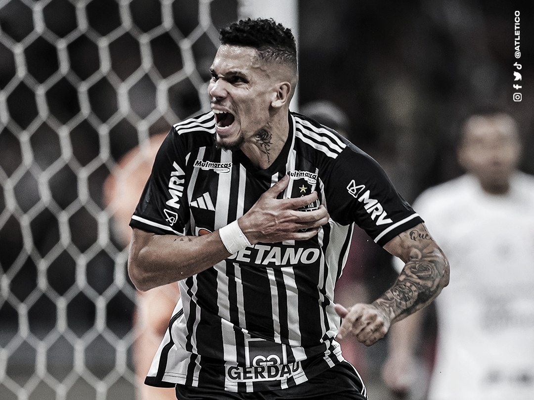 Paulinho brilha, Atlético-MG marca no segundo tempo e vence Corinthians na Copa do Brasil