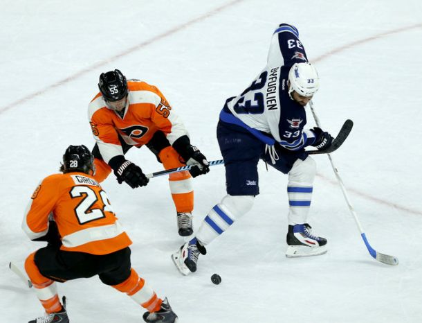 Philadelphia Flyers Defeat Winnipeg 5-2, Win 3rd In A Row