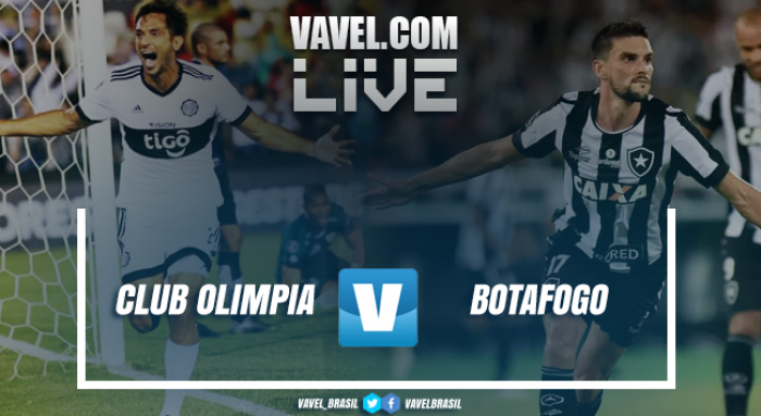 Resultado e gols jogo Olimpia 1 (1) 0 (3) x Botafogo na Taça Libertadores 2017
