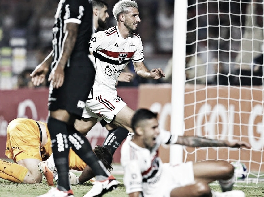 Em clima de festa no Morumbi, Calleri faz dois e São Paulo bate