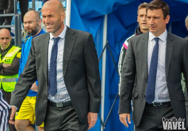 Zidane: "Benítez conoce la casa y el reto que le espera, su llegada es un acierto"