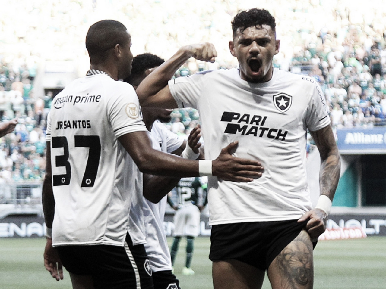 Botafogo faz dois em três minutos, empata com Santos e abre 11 pontos na  ponta do Brasileirão