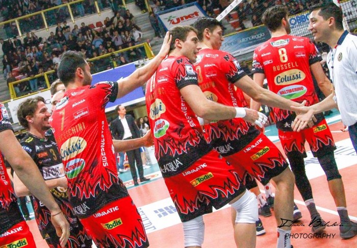 Volley M - Ecco come è andata in gara 1 dei quarti di finale dei playoff di Superlega