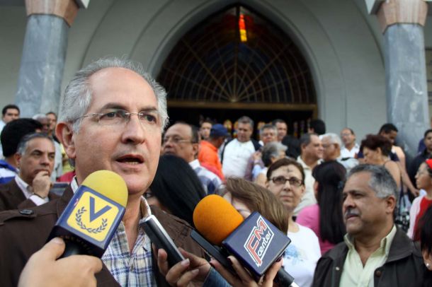 La inteligencia venezolana detiene al alcalde de Caracas